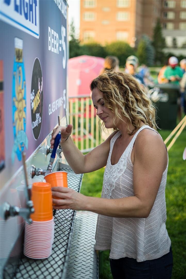 A craft beer and wine tent, ziplining, rock climbing wall, live music, and more can be enjoyed on Friday.