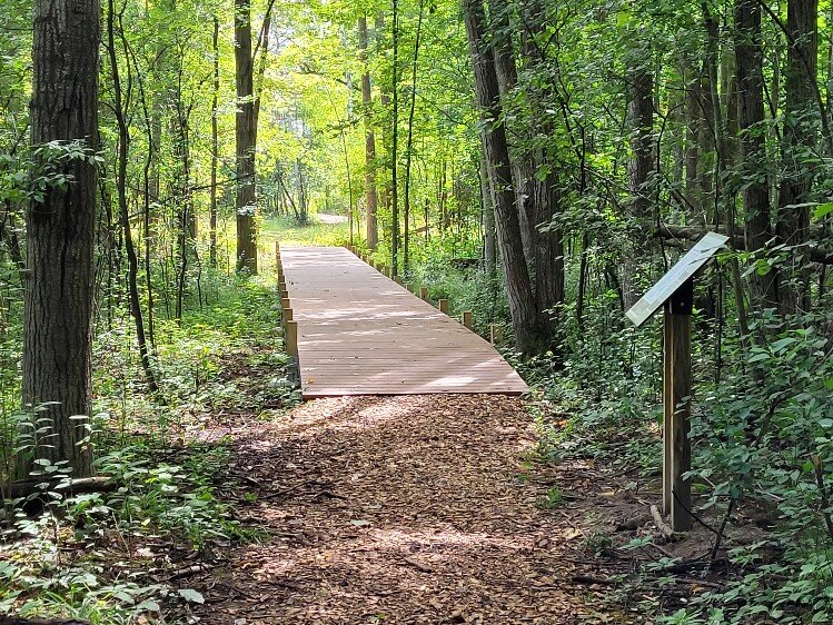There are 5.2 miles of walking trails within Eagle Ridge.
