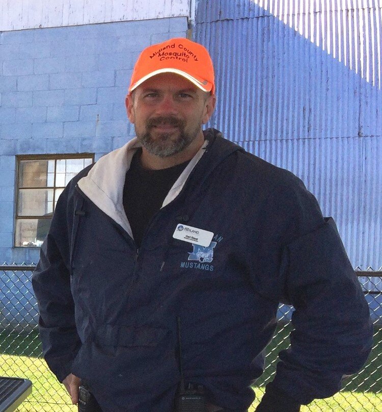 Dr. Carl Doud is the director of Midland County Mosquito Control.