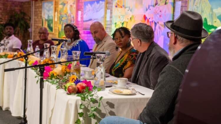 The Breaking Bread Village event held at Creative 360 in fall 2021.