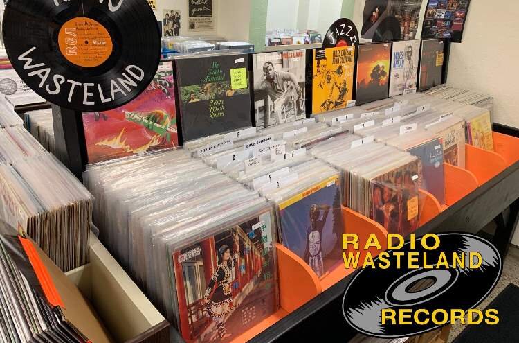 Vinyl records for sale at RWR, located at 716 George Street in Midland.