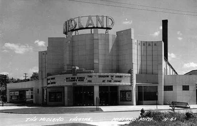 The former Midland Theater, a landmark in the Circle.