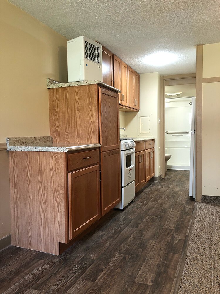 The kitchen renovations will include replacing electrical systems, and new cabinets and sinks.