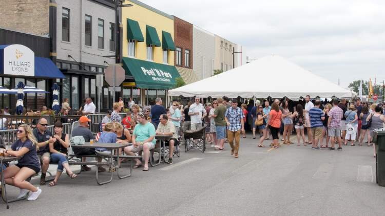 The Tapped Craft Beer Festival will move to a new plaza below the Poseyville Road bridge.