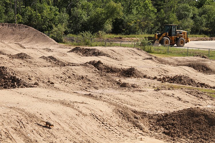 Improvements to the BMX track include it being regraded and adding loops and moguls.