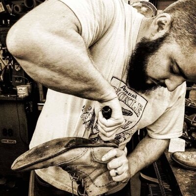 Louie Domerse, owner of Louie's Leatherworks and Shoe Repair.