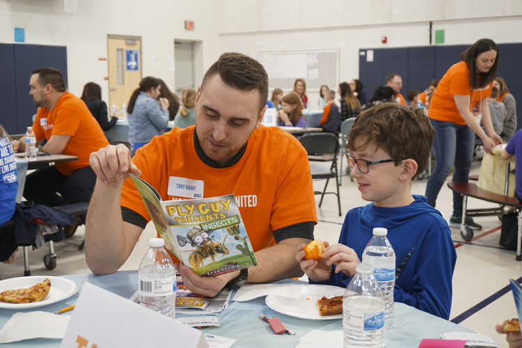 While the March is Reading Month event has passed, Young Leaders United is looking for volunteers to help students improve their reading skills all year long.
