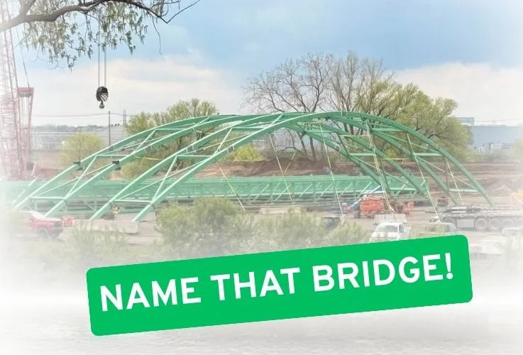 Be part of naming the new pedestrian bridge
