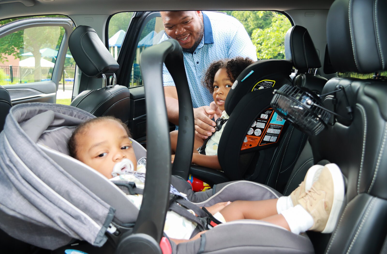 Knowing that their children are well cared for within a safe environment gives fathers peace of mind.