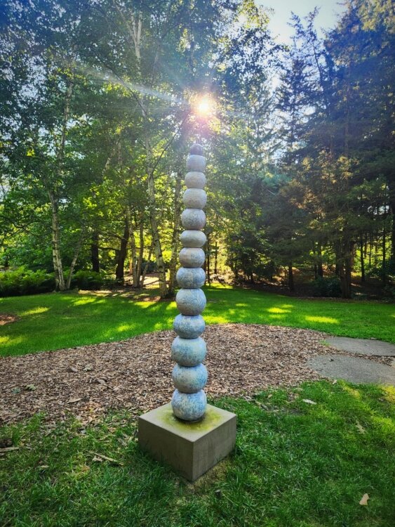 Visitors can also access an audio tour with guided meditations and breathing exercises