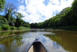 A wide variety of stakeholders have come together to collaborate on a strategic plan to develop the Chippewa River Water Trail. Photo Courtesy of the Chippewa Nature Center.