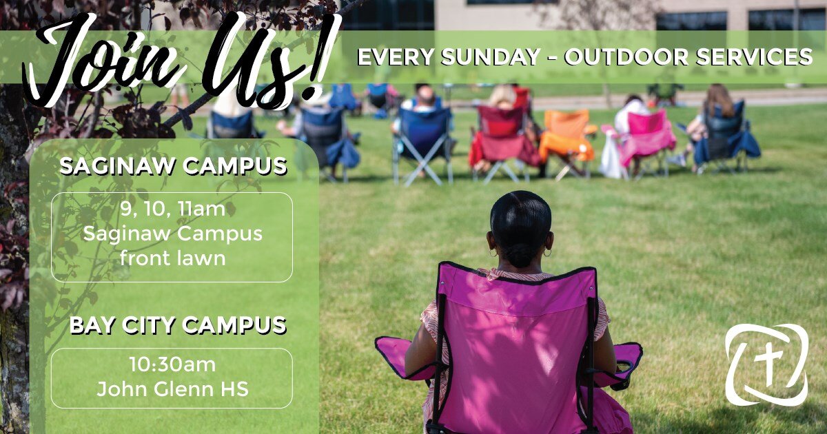 When weather permitted, Hopevale Church held services outside.