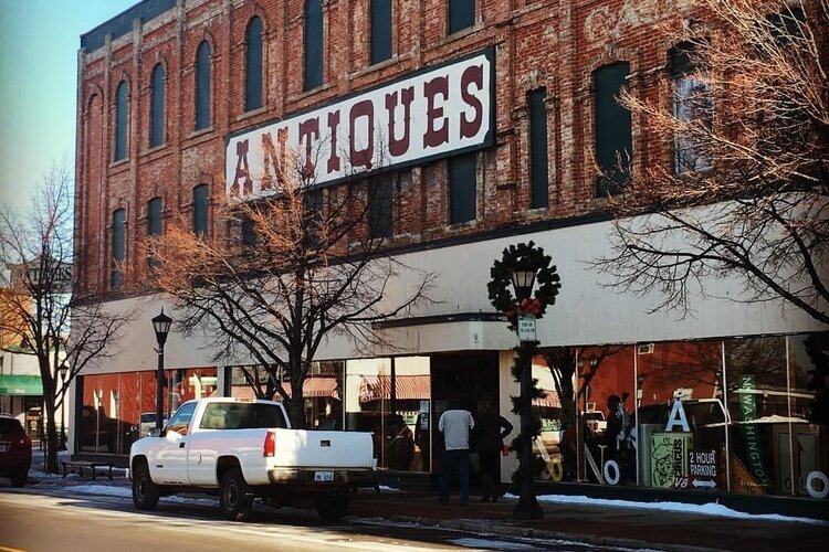 The Bay City Antiques Center is inside a building that's been around since the lumbering days.