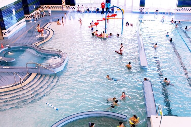 A family day pass to the Delta College Fitness & Recreation Center is your passport to a hot tub, water slide, lazy river, and more.