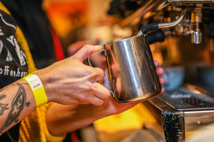 The two key ingredients for making a delicious cup of latte are fresh expresso with an adequate amount of crema and a properly textured steamed milk.