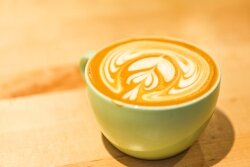 For centuries, baristas have sculpted frothy milk into artistic designs on top of steaming cups of latte. Recently in Bay City, the art form become a competition.