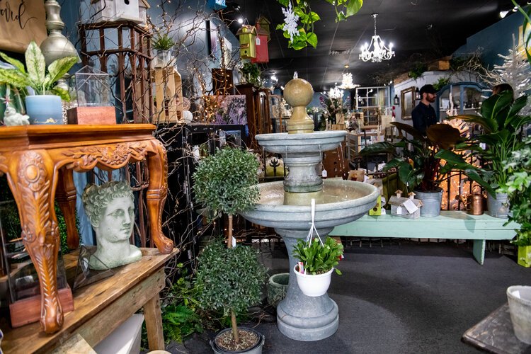 Regent Floral and Mercantile offers one-of-a-kind items.