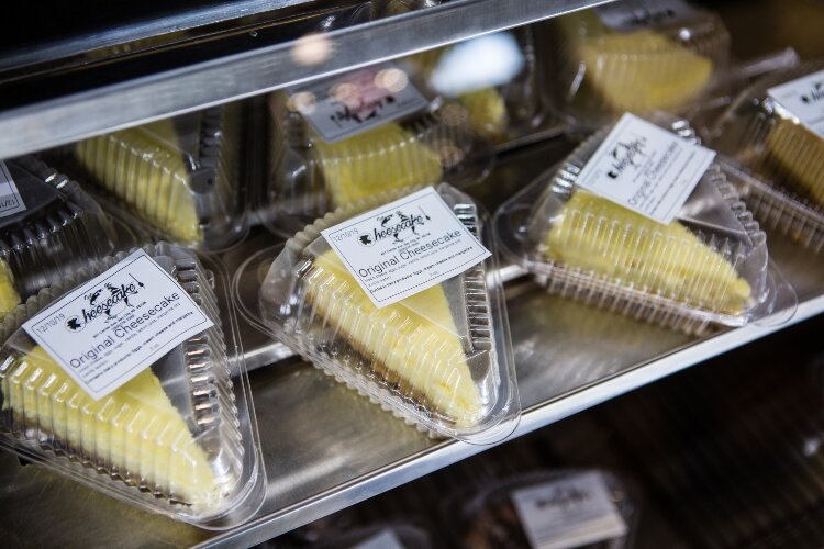 In just a year, For The Love of Cheesecake has grown from being small enough to handwrite labels on each box to supplying 6 restaurants.