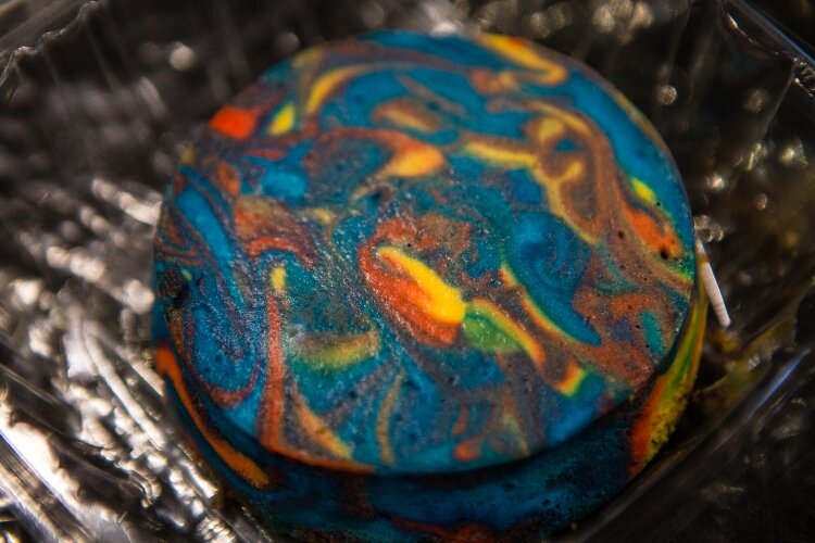 Superman Ice Cream flavor cheesecake is one of the specialty flavors Douglass created.