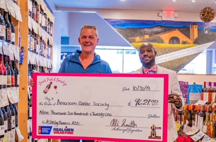 Smith’s fundraiser, Drink Pink & Socialize, raised $4,700 in its first year and double that in its second year.
