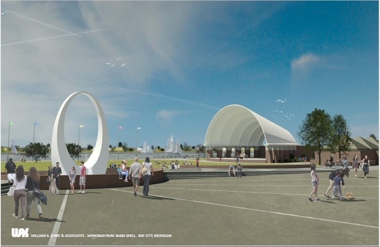 The Bay County Growth Alliance hopes to create a new grant fund to help pay for community projects, such as improving the band shell inside Wenonah Park.