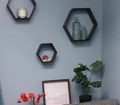 Staff at the Bay Area Women's Center pitched in to paint and furnish the room, creating a calm and stress-reducing atmosphere.