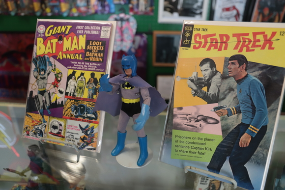 Cashman's Comics is a comic book store first, but it also carries collectibles.