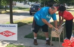 For the last five years, Bay County Habitat for Humanity has worked with the Bay Area Chamber of Commerce to revitalize the neighborhoods around the one-way streets of Thomas and Jenny.