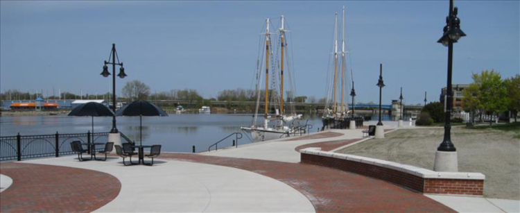 Bay City's waterfront is a strong asset in attracting developers.