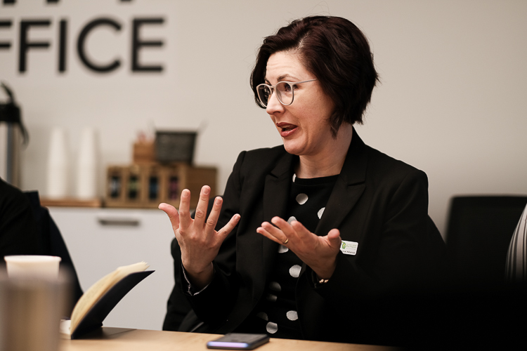 Moira Branigan, Director of Internal Operations at the Great Lakes Bay Regional Alliance.Â 