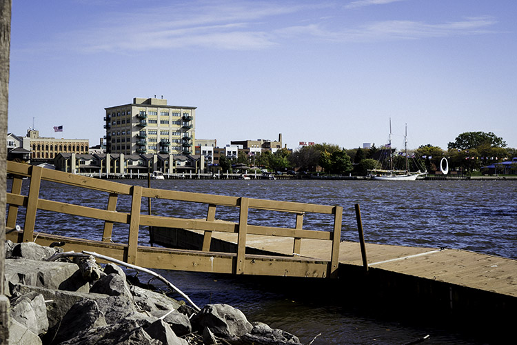 Felan says the waterfront restaurants, festivals, trails, concerts, parks, and more are getting the community noticed.