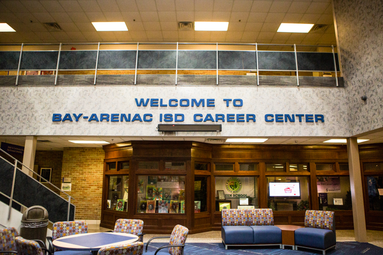 The Bay-Arenac ISD Career Center offers vocational training programs to both high school students and adults.