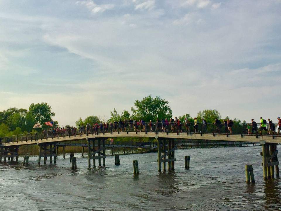 Hyland's Hopeless rucking the riverwalk  in Bay City