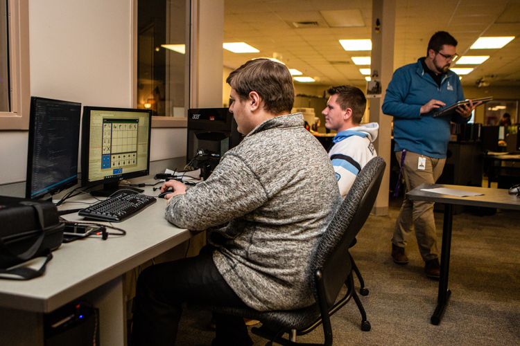 Gosselin and Kruskie work together at the Bay-Arenac ISD Career Center