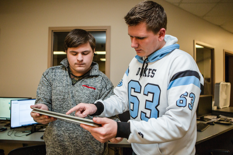 Gosselin plans on earning a degree in Computer Science, and Kruskie is pursuing a degree in Business with a minor in Computer Science.