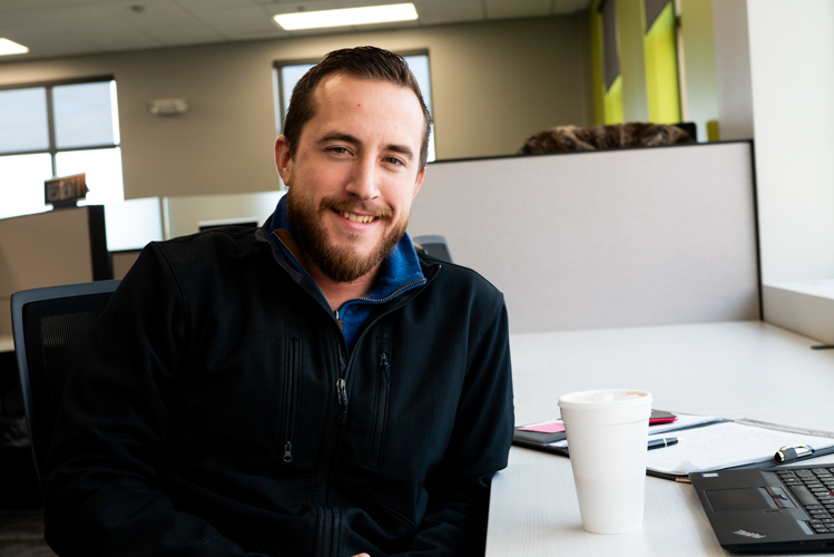 Employed by Applied Imaging out of Grand Rapids, Nick Libby uses CMURC to work close to home. 