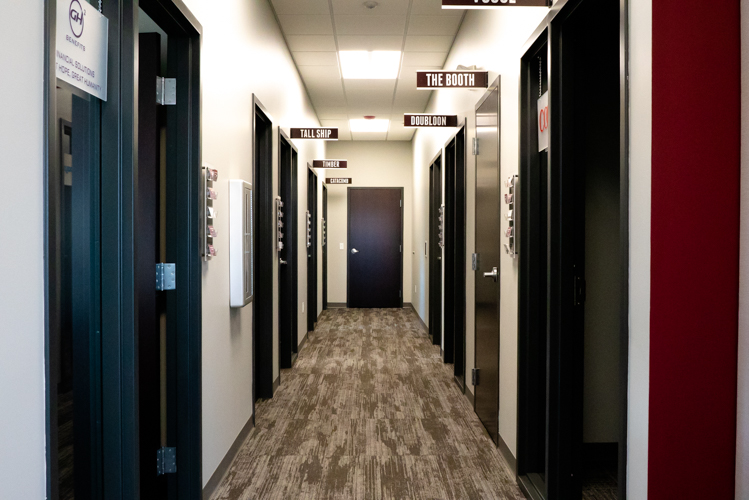 Dedicated offices inside CMURC