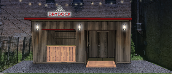 Drydock Beer Garden, at 113 Center Ave. in downtown Bay City, is a partnership between the State Theatre and Hell’s Half Mile Events.