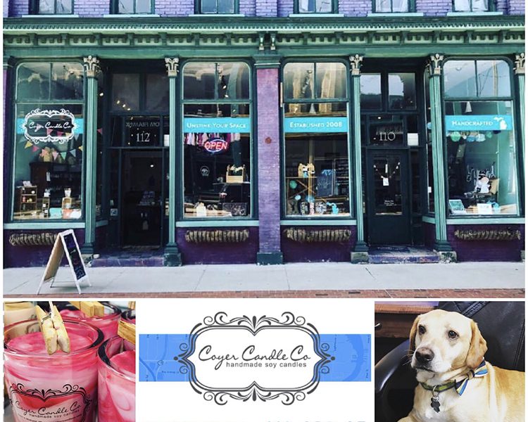 Coyer Candle Co. is located at 112 3rd St. in downtown Bay City.