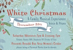 Graphic courtesy of White Christmas Family Musical Experience