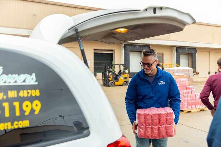 In all, Michigan Sugar gave away more than 120,000 pounds of sugar to nonprofit agencies in October.