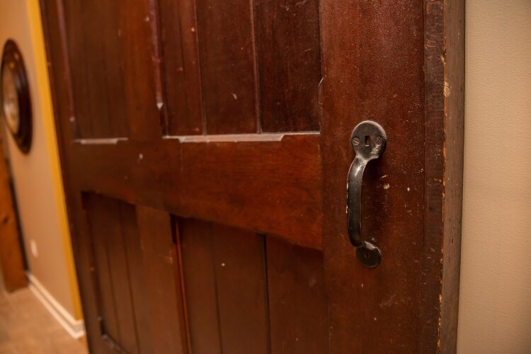 Even thought it's been decades since the former carriage house was a stable, the family says they can still catch a faint scent of horses when it rains.