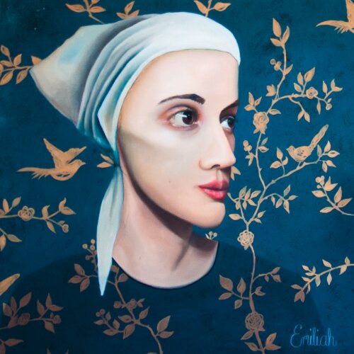 Rivard's art is whimsical and sometimes unnserving. (Photo Credit: Sarah Sexton)