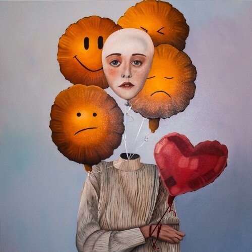 Observers describe Rivard's work as unnerving and often emotional. (Photo Credit: Sarah Sexton)