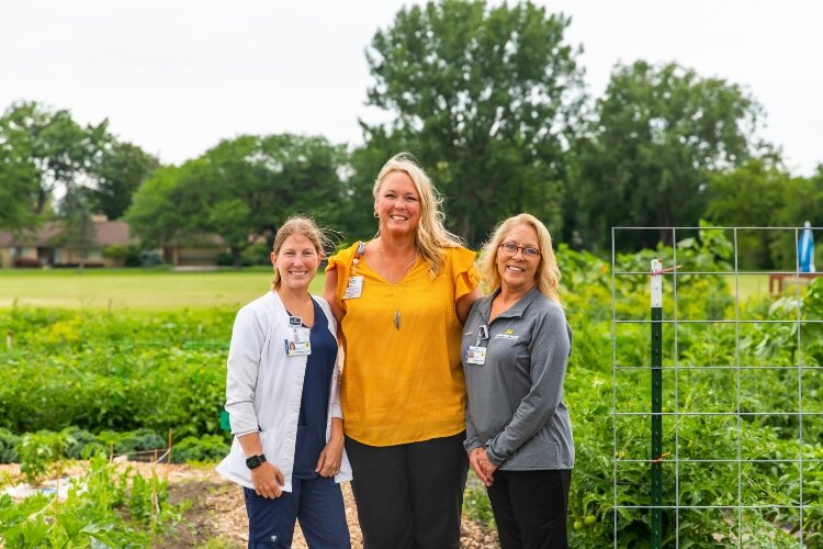 Left to right: Rebekah Pike, Registered Nurse at MyMichigan Health Park Bay; Jenny Ratajczak, Practice Manager at MyMichigan Health Park Bay; Shelby Kuch, Receptionist at MyMichigan Health Park Bay.