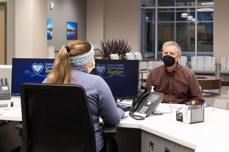 MyMichigan Health drew on 200 years of experience from its providers, managers, and staff from seven different locations to design the most-efficient space possible in Bay City. (Photo courtesy of MyMichigan Health)