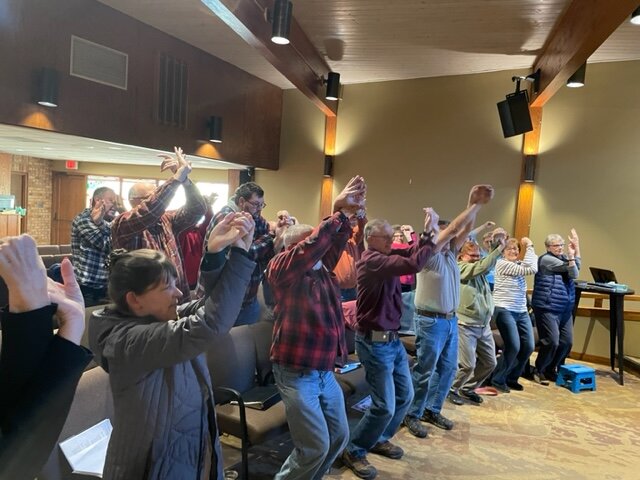 Several members of the chorale group have been involved since its very beginning. (Photo courtesy of Bay Chorale)