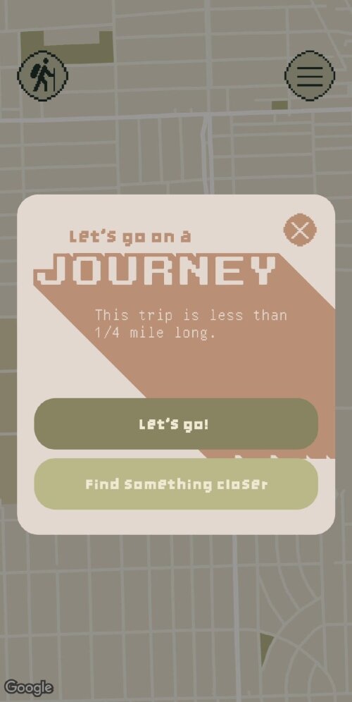 An interactive app helps people discover new parts of the communities where they live. (Photo courtesy of the We Poke Along project)