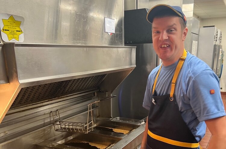 Stephen Bauer looked for a job for three years before enlisting the help of Do-All Inc. Today, he's a proud employee of McDonald's.