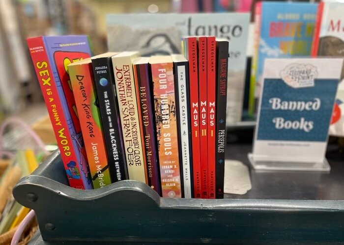 The Banned Book Club held its first meeting in December to discuss 'The Absolutely True Diary of a Part-Time Indian,' by Sherman Alexie.